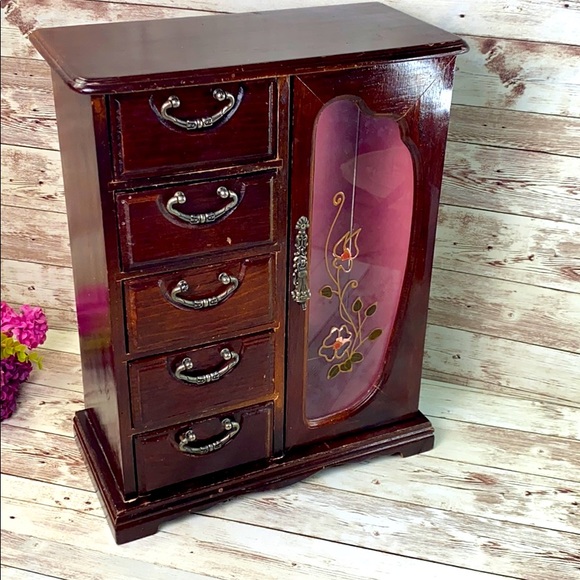 Sold Vintage Large jewelry box